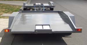 tandem race car trailer